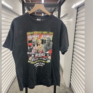 Delta Pro Weight 2003 Boxing Tee…Bernard Hopkins..Hasim Rahman..Ricardo Mayorga…